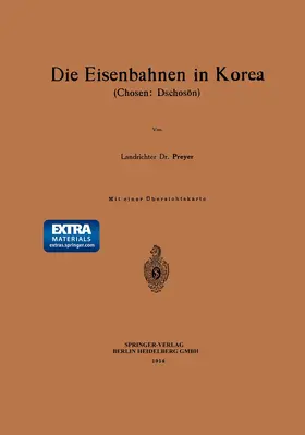 Preyer |  Die Eisenbahnen in Korea | Buch |  Sack Fachmedien