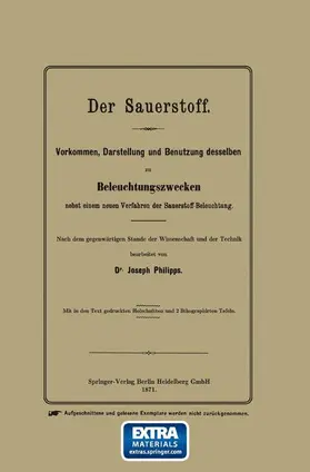 Phillips |  Der Sauerstoff | Buch |  Sack Fachmedien