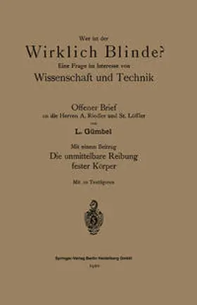 Gümbel |  Wer ist der wirklich Blinde? | eBook | Sack Fachmedien