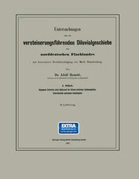 Remelé |  Untersuchungen über die versteinerungsführenden Diluvialgeschiebe des norddeutschen Flachlandes mit besonderer Berücksichtigung der Mark Brandenburg | eBook | Sack Fachmedien