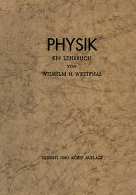 Westphal |  Physik | eBook | Sack Fachmedien