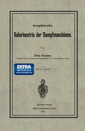 Krauss |  Graphische Kalorimetrie der Dampfmaschinen | eBook | Sack Fachmedien
