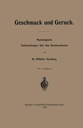 Sternberg | Geschmack und Geruch | E-Book | sack.de