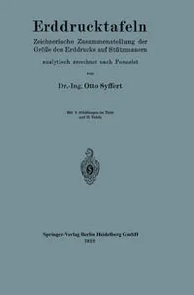 Syffert |  Erddrucktafeln | eBook | Sack Fachmedien