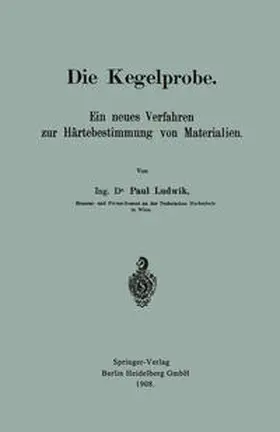 Ludwik |  Die Kegelprobe | eBook | Sack Fachmedien