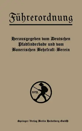 Führerordnung | Buch | 978-3-662-33590-1 | www.sack.de