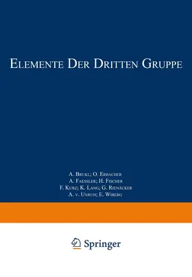 Brukl / Erbacher / Faessler |  Elemente der Dritten Gruppe | Buch |  Sack Fachmedien