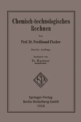 Fischer |  Chemisch-technologisches Rechnen | Buch |  Sack Fachmedien