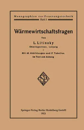 Litinsky |  Wärmewirtschaftsfragen | eBook | Sack Fachmedien