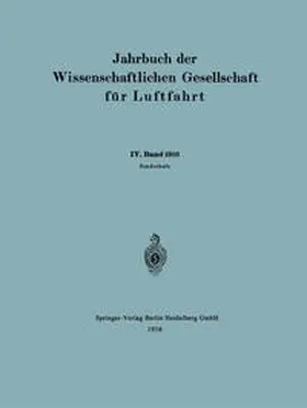  Jahrbuch der Wissenschaftlichen Gesellschaft für Luftfahrt | eBook | Sack Fachmedien