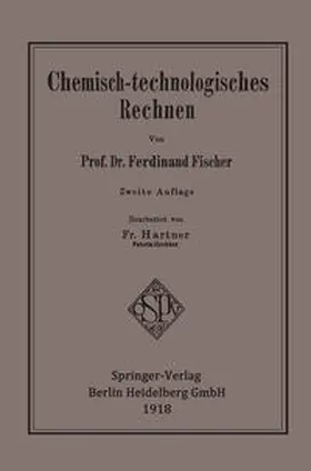 Fischer | Chemisch-technologisches Rechnen | E-Book | www.sack.de