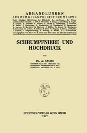 Sachs |  Schrumpfniere und Hochdruck | eBook | Sack Fachmedien