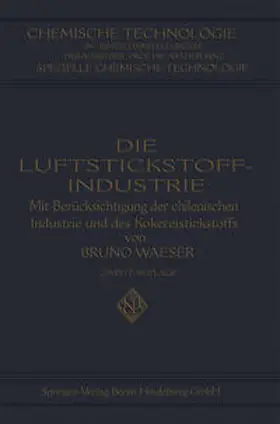 Waeser |  Die Luftstickstoff-Industrie | eBook | Sack Fachmedien