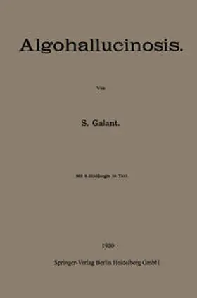 Galant |  Algohallucinosis | eBook | Sack Fachmedien