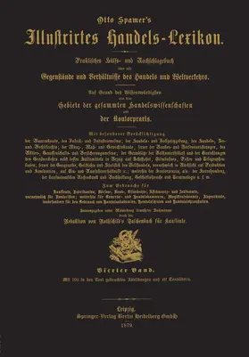 Spamer’s | Illustrirtes Handels-Lexikon | Buch | 978-3-662-34824-6 | sack.de