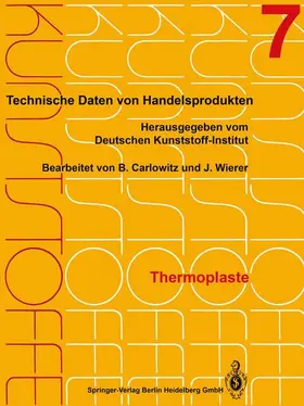 Wierer / Carlowitz |  Thermoplaste | Buch |  Sack Fachmedien