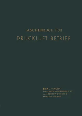 Hansen | Taschenbuch für Druckluft-Betrieb | Buch | 978-3-662-35433-9 | www.sack.de