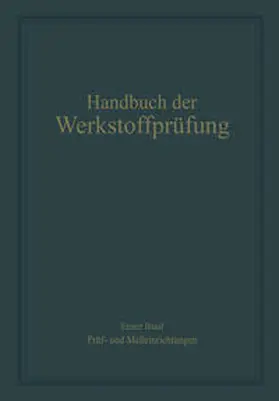 Berthold / Siebel / Eichinger | Prüf- und Meßeinrichtungen | Buch | 978-3-662-35536-7 | sack.de