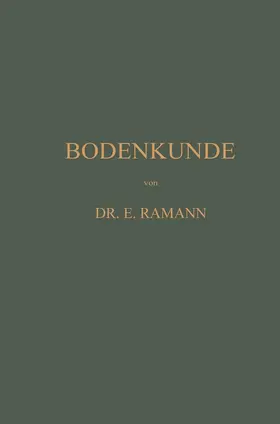 Ramann |  Bodenkunde | Buch |  Sack Fachmedien