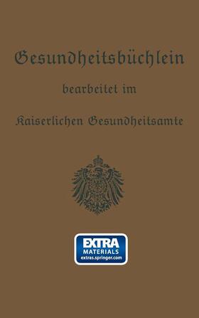 Gesundheitsbüchlein | Buch | 978-3-662-36154-2 | sack.de