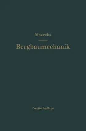 Maercks |  Bergbaumechanik | Buch |  Sack Fachmedien