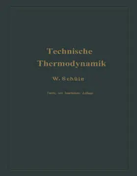 Schüle |  Technische Thermodynamik | eBook | Sack Fachmedien