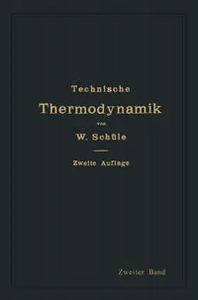 Schüle |  Technische Thermodynamik | eBook | Sack Fachmedien