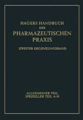 Arends / Zörnig / Hager |  Hagers Handbuch der pharmazeutischen Praxis | eBook | Sack Fachmedien