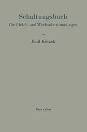 Kosack |  Schaltungsbuch für Gleich- und Wechselstromanlagen | eBook | Sack Fachmedien