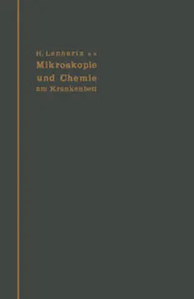 Lenhartz |  Mikroskopie und Chemie am Krankenbett | eBook | Sack Fachmedien