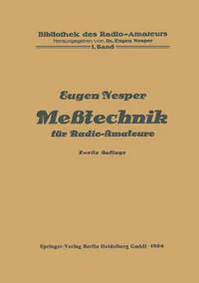 Nesper |  Meßtechnik für Radio-Amateure | eBook | Sack Fachmedien