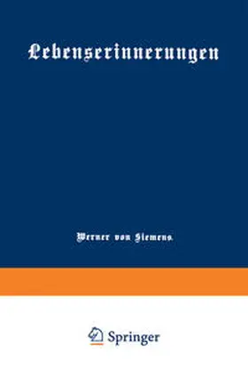 von Siemens | Lebenserinnerungen | E-Book | www.sack.de