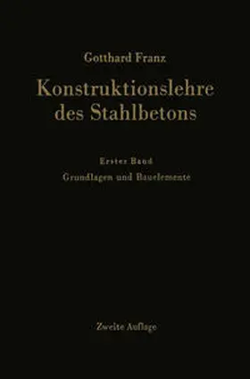 Franz / Schäfer |  Konstruktionslehre des Stahlbetons | eBook | Sack Fachmedien