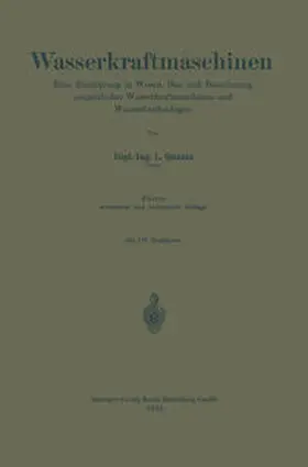 Quantz |  Wasserkraftmaschinen | eBook | Sack Fachmedien
