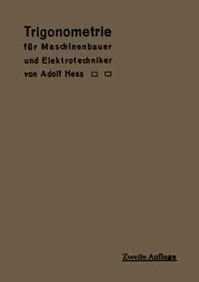 Hess |  Trigonometrie für Maschinenbauer und Elektrotechniker | eBook | Sack Fachmedien