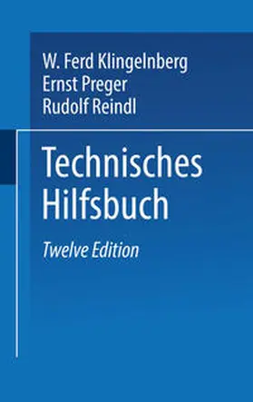 Klingelnberg / Preger / Reindl |  Klingelnberg Technisches Hilfsbuch | eBook | Sack Fachmedien