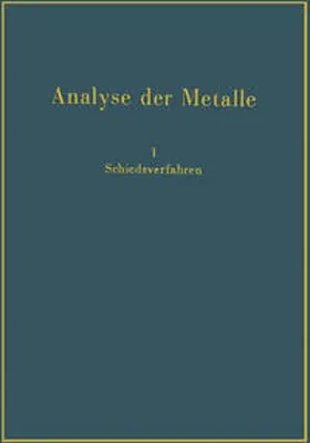  Analyse der Metalle | eBook | Sack Fachmedien
