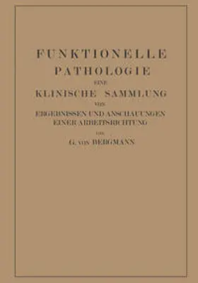 Bergmann / Goldner |  Funktionelle Pathologie | eBook | Sack Fachmedien