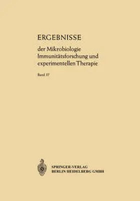 Henle |  Ergebnisse der Mikrobiologie Immunitätsforschung und Experimentellen Therapie | eBook | Sack Fachmedien