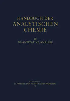 Bauer / Fresenius / Geibel |  Elemente der achten Nebengruppe | eBook | Sack Fachmedien