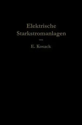 Kosack |  Elektrische Starkstromanlagen | eBook | Sack Fachmedien