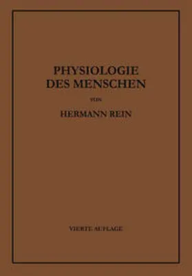 Rein |  Einführung in die Physiologie des Menschen | eBook | Sack Fachmedien