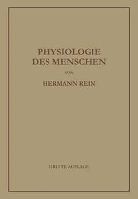 Rein |  Einführung in die Physiologie des Menschen | eBook | Sack Fachmedien