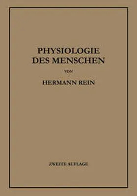 Rein |  Einführung in die Physiologie des Menschen | eBook | Sack Fachmedien