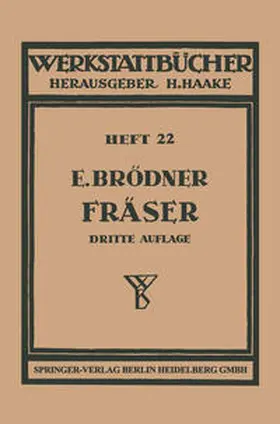Brödner |  Die Fräser | eBook | Sack Fachmedien