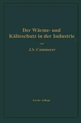 Cammerer |  Der Wärme- und Kälteschutz in der Industrie | eBook | Sack Fachmedien