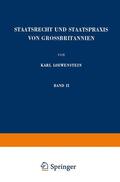 Loewenstein |  Staatsrecht und Staatspraxis von Grossbritannien | Buch |  Sack Fachmedien
