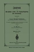 Danckelmann |  Jahrbuch der preußischen Forst- und Jagdgesetzgebung und Verwaltung | Buch |  Sack Fachmedien