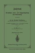Danckelmann |  Jahrbuch der Preußischen Frost- und Jagdgesetzgebung und Verwaltung | Buch |  Sack Fachmedien