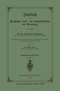 Danckelmann |  Jahrbuch der Preußischen Forst- und Jagdgesetzgebung und Verwaltung | Buch |  Sack Fachmedien